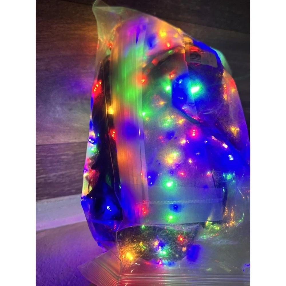 380 LED‎ Christmas Lights Outdoor Decorations 34Ft Exterior Multi Colored- NEW!